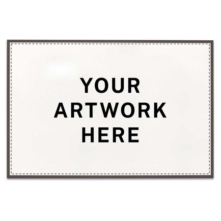 United Visual Products Drop-In Shadowbox, 18"x24", Cherry/Cinnaba UVSB1824-CHERRY-CINNABA